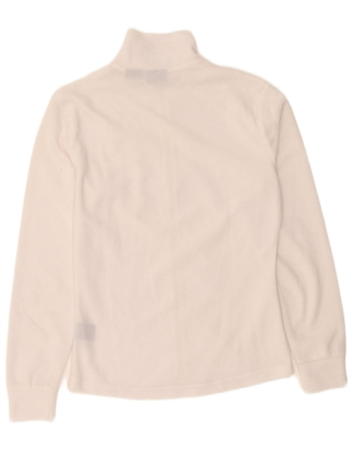 Fila Dame Fleecejakke UK 12 Medium White Polyester