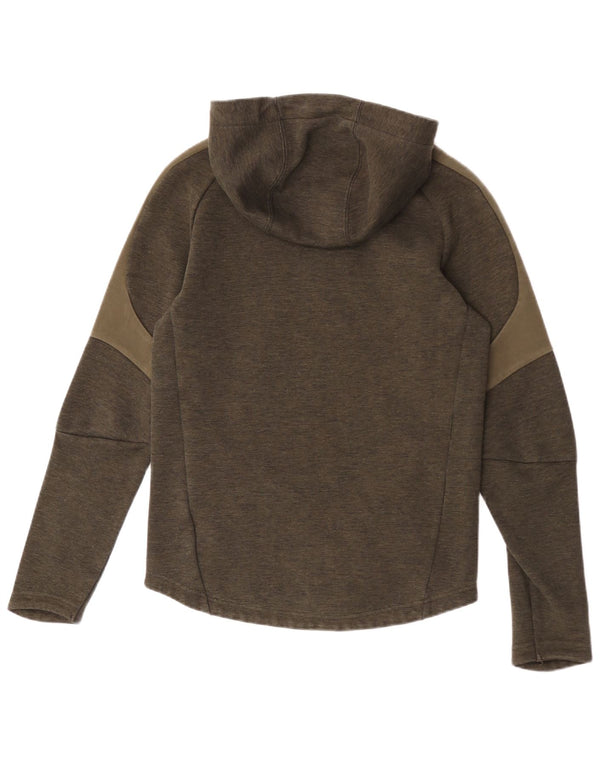 Puma Herre hættetrøje Jumper Small Khaki Flecked Bomuld