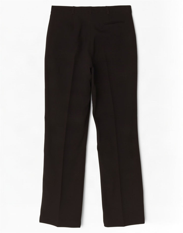 Topshop Lige jakkesæt til kvinder bukser UK 12 Medium W30 L30 Sort polyester