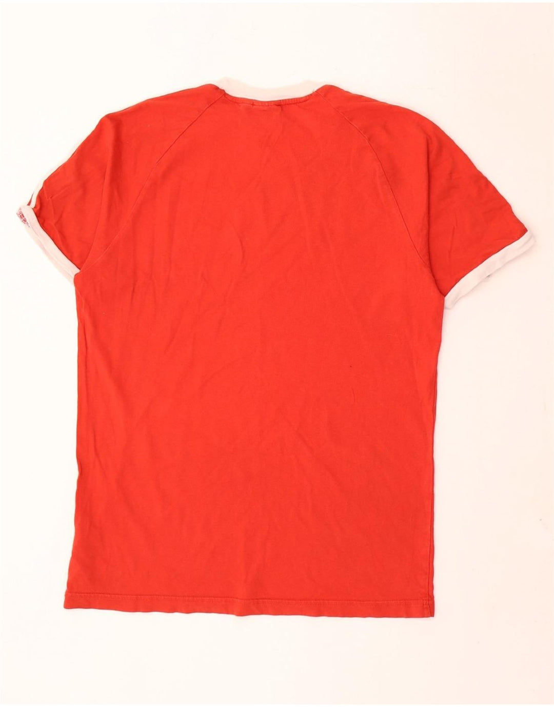 Adidas Herre T-Shirt Top Stor Rød Bomuld