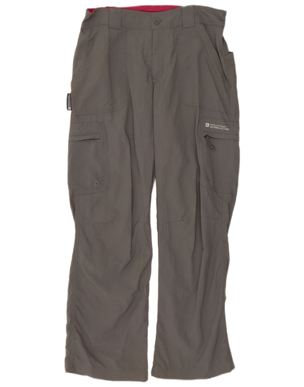 MOUNTAIN WAREHOUSE Straight Cargo Bukser til kvinder UK 8 Small W30 L28 Grå