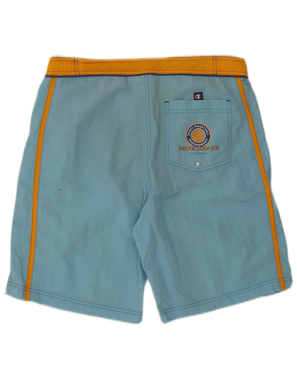 Champion Herre svømmeshorts Medium Blue Colourblock Polyester