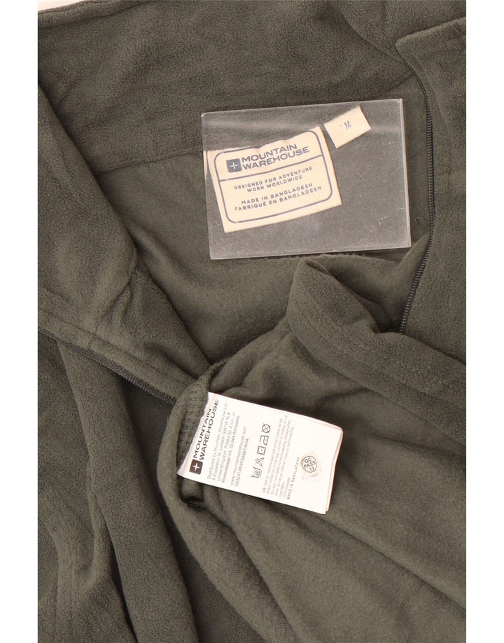 Mountain Warehouse Dame Fleece Jumper med lynlås DK 14 Medium Grøn