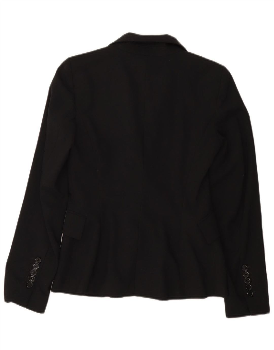 Zara Dame 1 Knap Blazer Jakke EU 34 2XS Sort