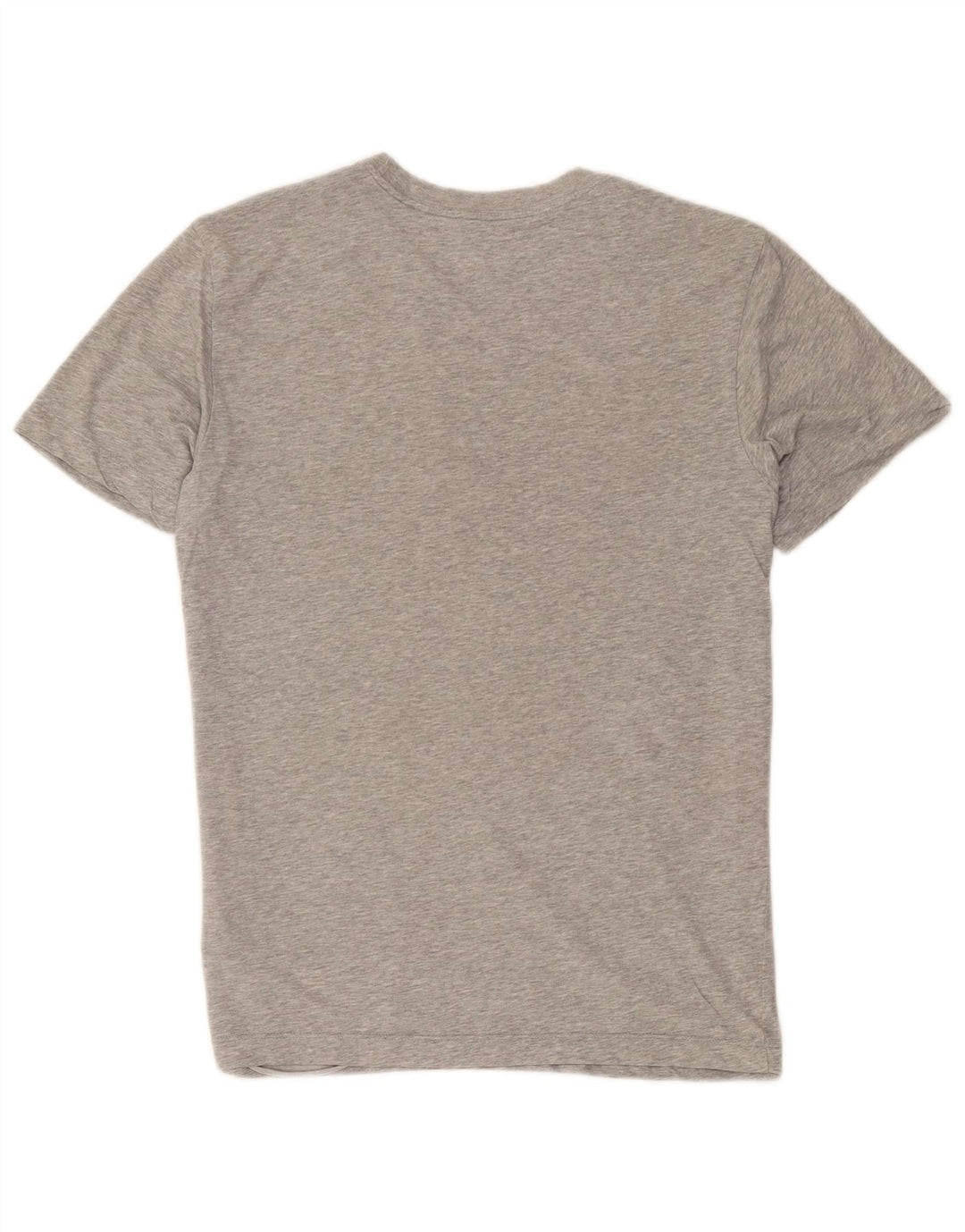 Nike Herre Dri Fit grafisk T-shirt Top Medium Grey Flecked Bomuld