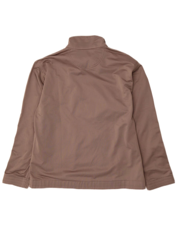 Lotto Mens Tracksuit Top Jacket Large Grey Polyester