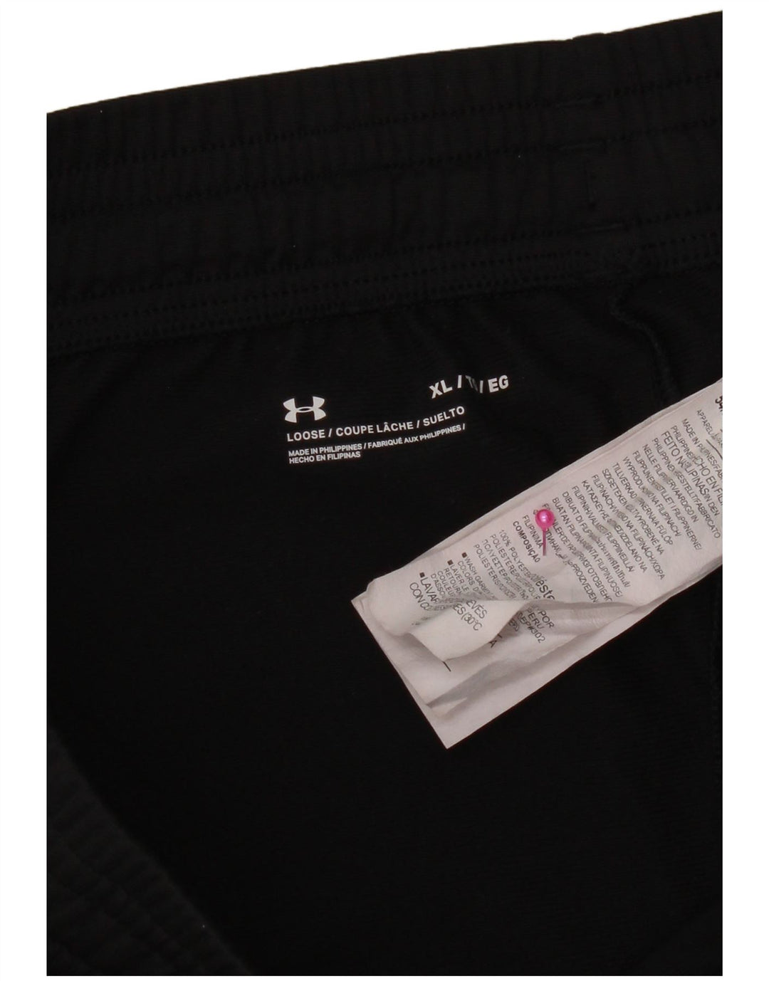 Under Armour Herre grafiske træningsdragt Bukser XL Sort Colourblock