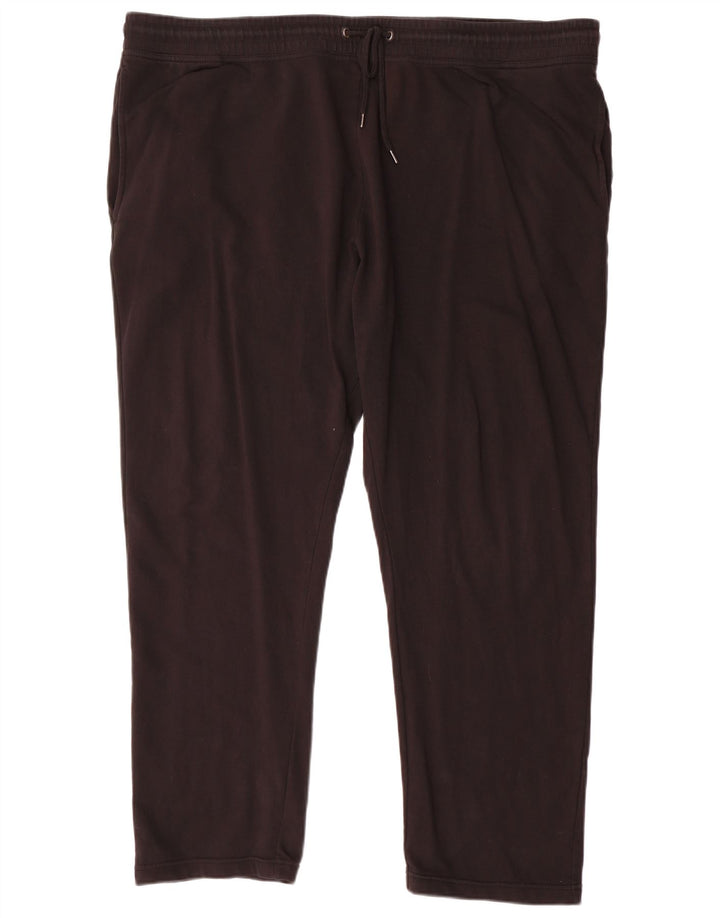 Marks & Spencer Herre Regular Tracksuit Bukser 3XL Sort bomuld