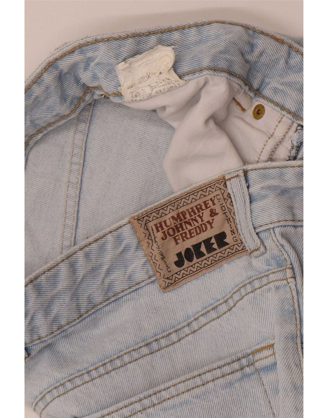 Joker Herre Tapered Jeans W34 L34 Blå Bomuld