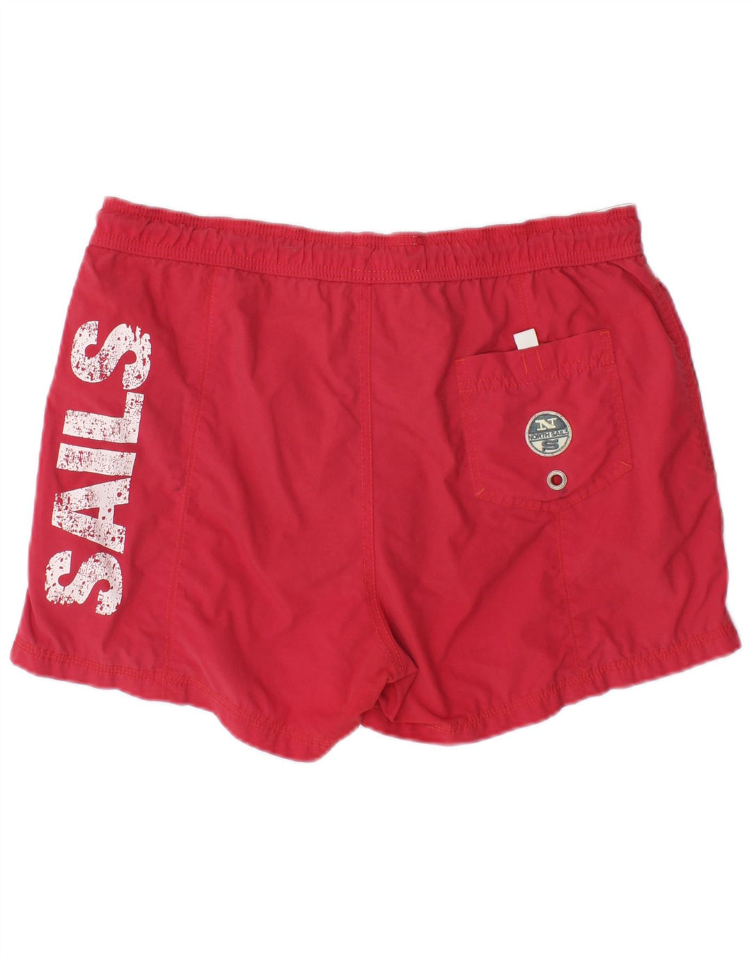 North Sails Herre grafiske badeshorts Medium Pink Polyamid