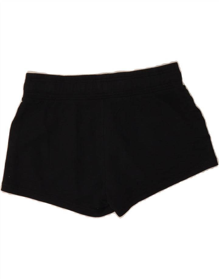 PUMA Womens Sport Shorts UK 14 Medium Black Cotton Vintage Puma and Second-Hand Puma from Messina Hembry 