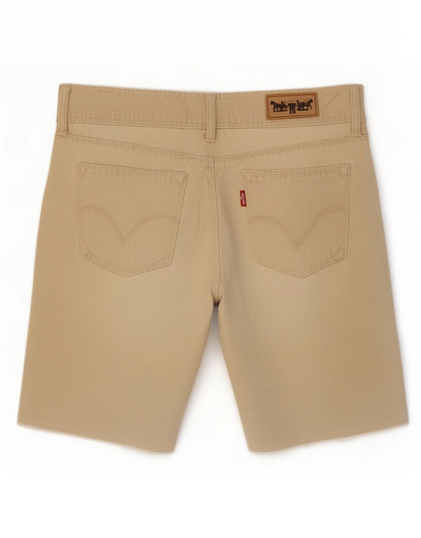 Levi's Herre 570 Casual Shorts Små W29 Beige Bomuld