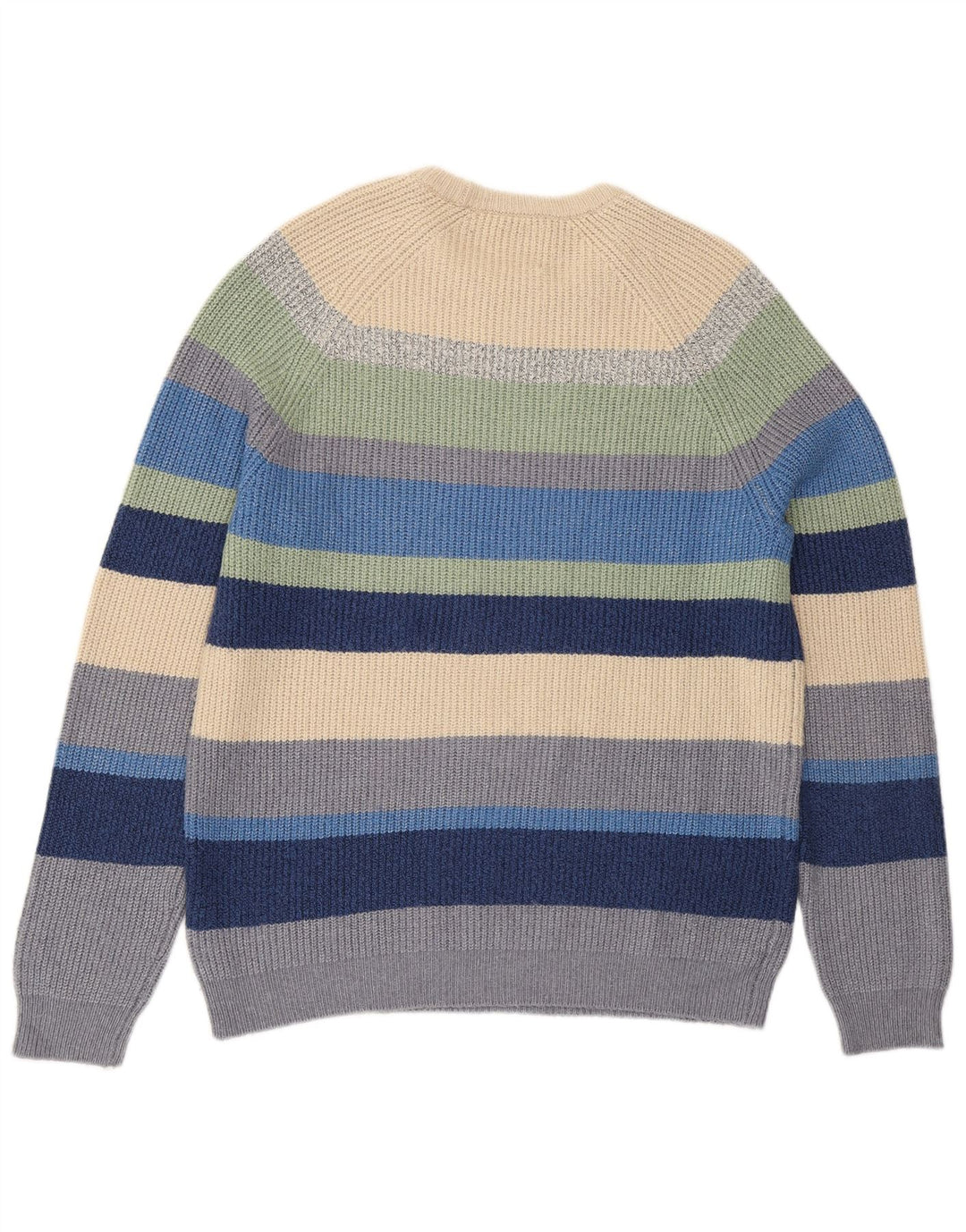 Marks & Spencer Herretrøjetrøje med rund hals, medium flerfarvet stribet