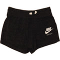 NIKE Womens Graphic Sport Shorts UK 12 Medium  Grey Flecked Cotton Vintage Nike and Second-Hand Nike from Messina Hembry 