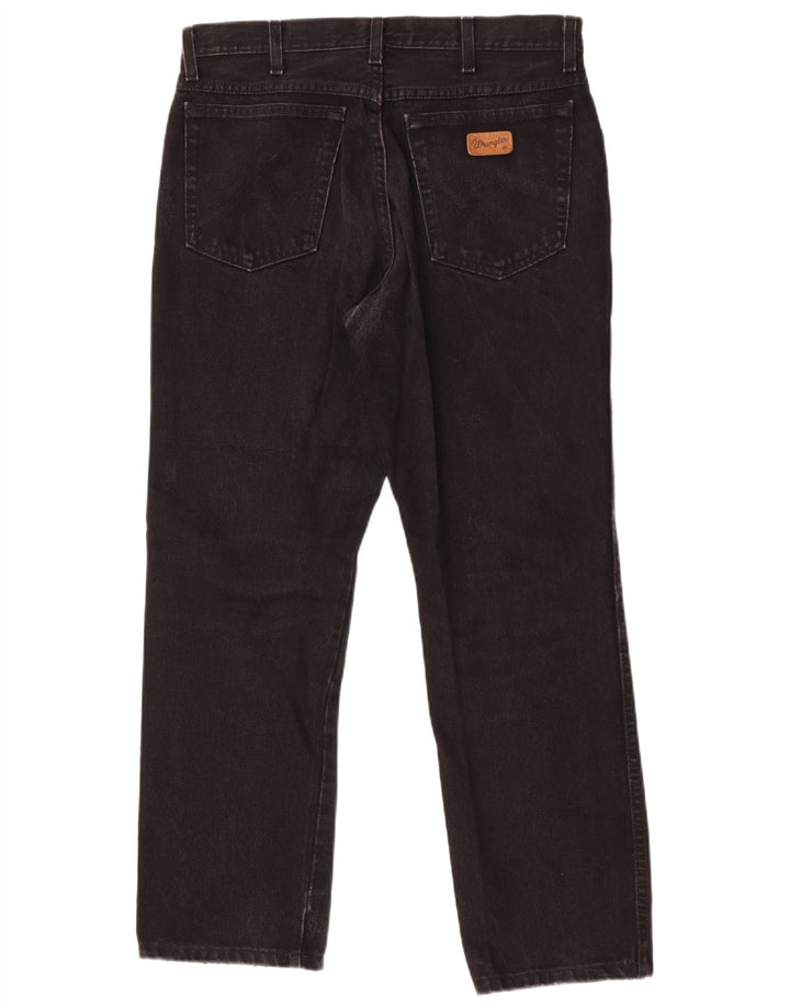 Wrangler Straight Jeans til mænd W32 L29 Sort