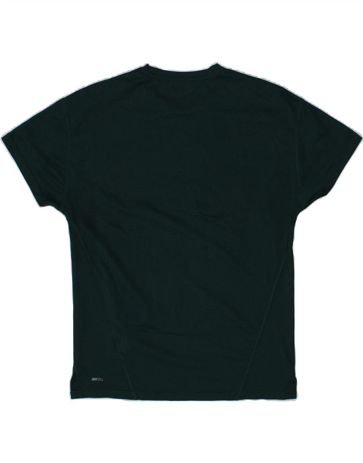 PUMA Mens T-Shirt Top Medium Green Polyester Vintage Puma and Second-Hand Puma from Messina Hembry 
