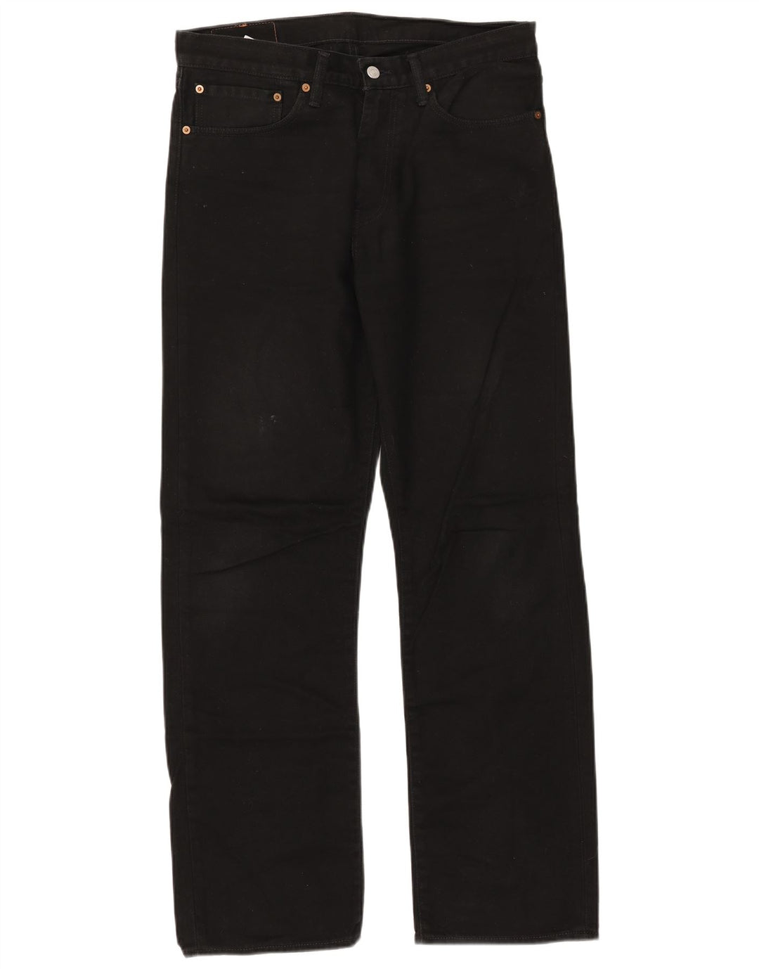 Levi's Herre 751 lige jeans W34 L32 sort bomuld