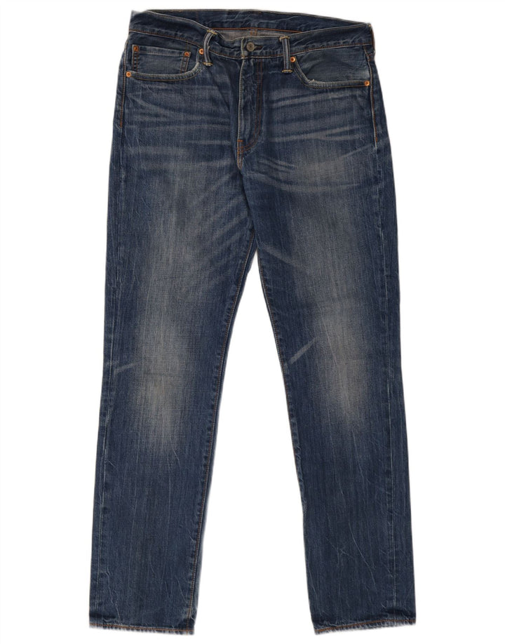 Levi's Herre 511 Slim Jeans W36 L34 Blå Bomuld