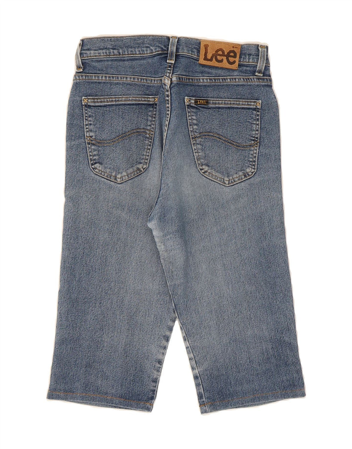 LEE Womens Bermuda Denim Shorts W26 Small Blue Vintage Lee and Second-Hand Lee from Messina Hembry 