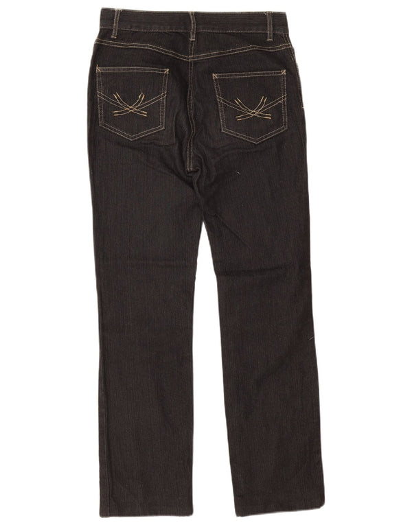 Marks & Spencer Lige jeans til kvinder UK 8 Small W26 L27 Black Bomuld