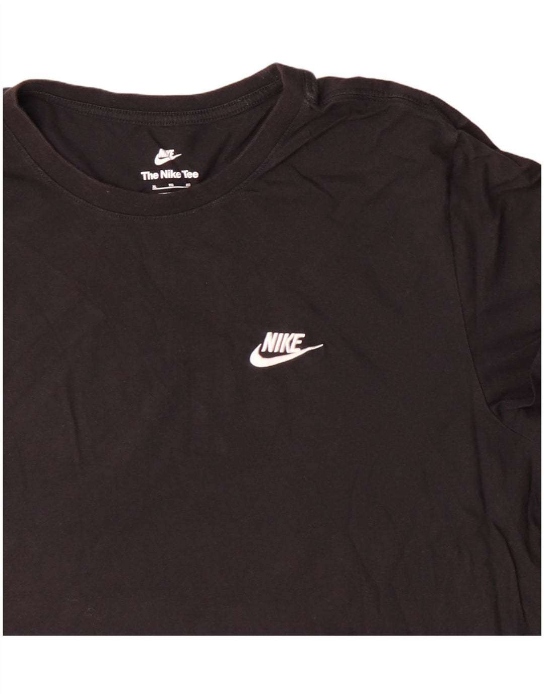 Nike T-shirt top til mænd XL sort bomuld