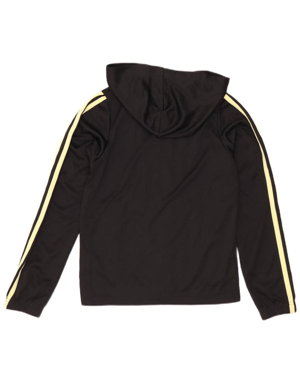 Adidas Dame Hættedragt Topjakke UK 8 Lille Sort Polyester