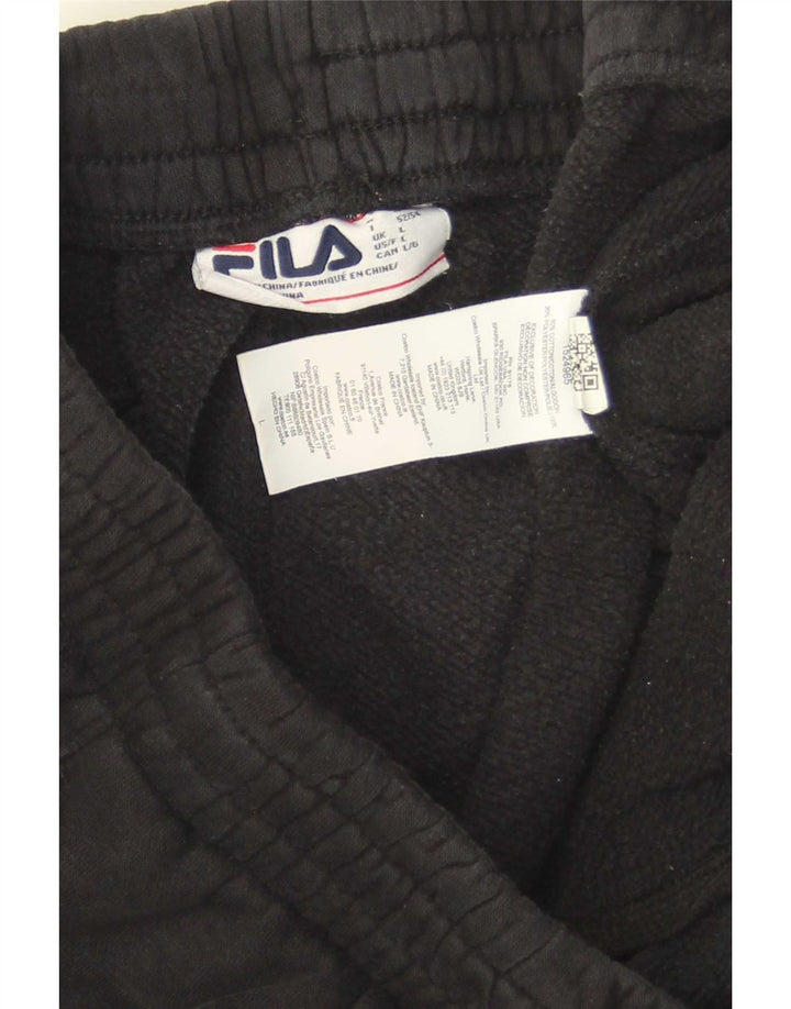 Fila Herre træningsdragt Bukser Joggers Large Sort Bomuld