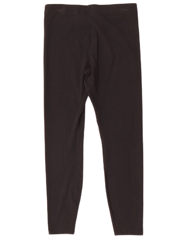 Nike Dame Leggings UK 14 Large Black Bomuld