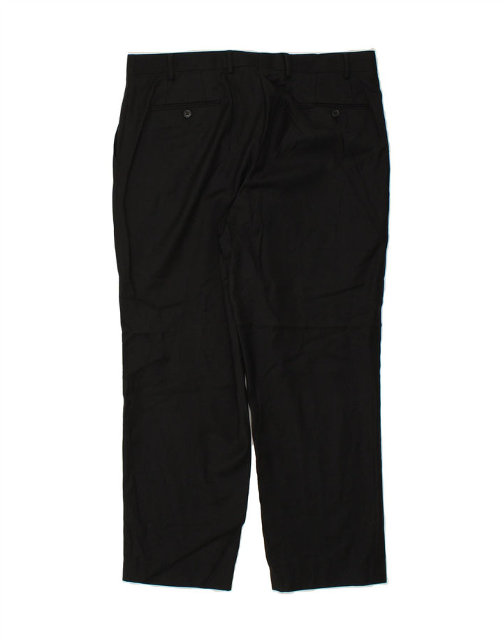 MICHAEL KORS Mens Straight Suit Trousers W36 L28  Black Wool Vintage Michael Kors and Second-Hand Michael Kors from Messina Hembry 