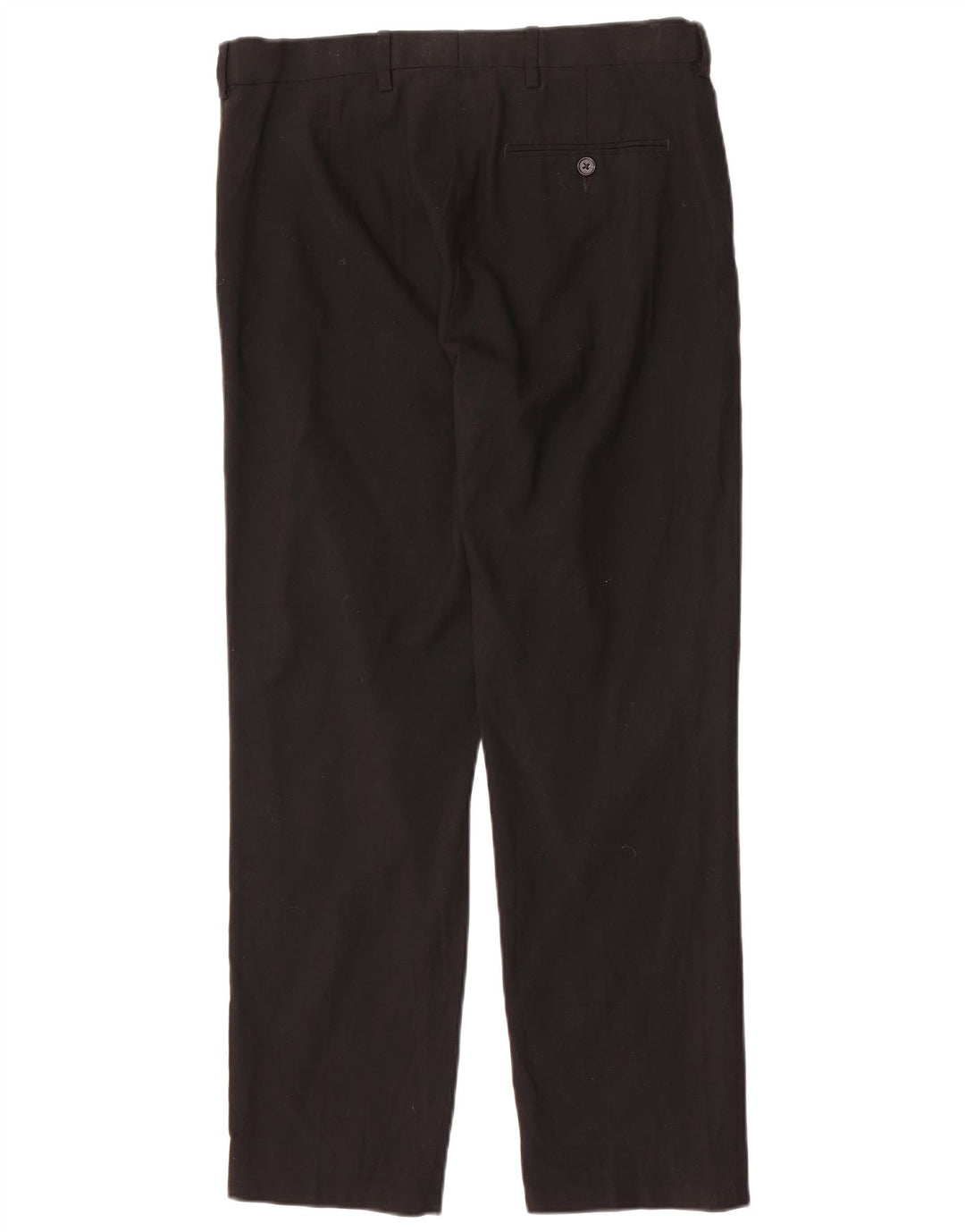 Marks & Spencer Herre Lige Regular Fit Chinobukser W32 L29 Sort