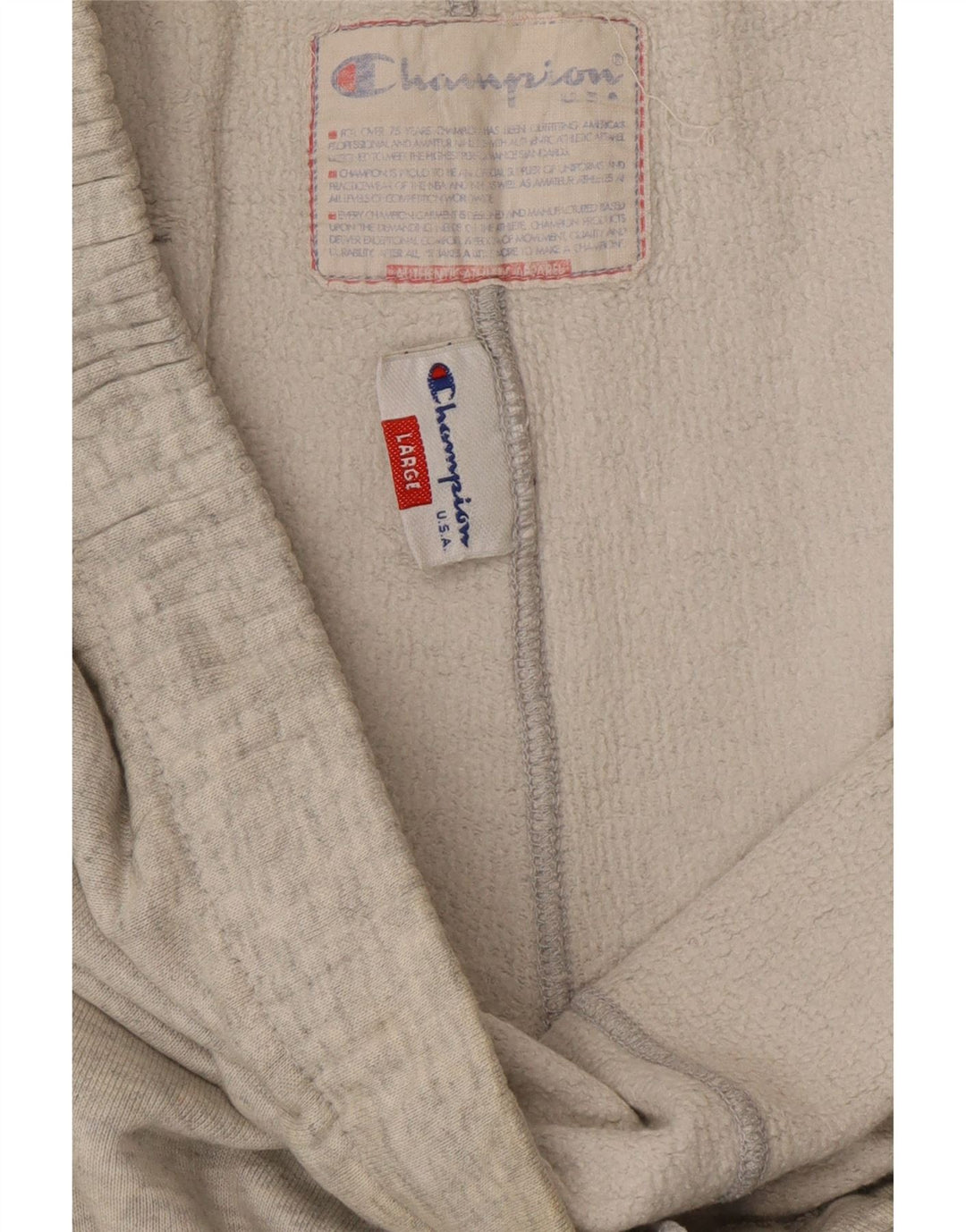 CHAMPION Træningsdragt bukser til mænd Stor grå bomuld