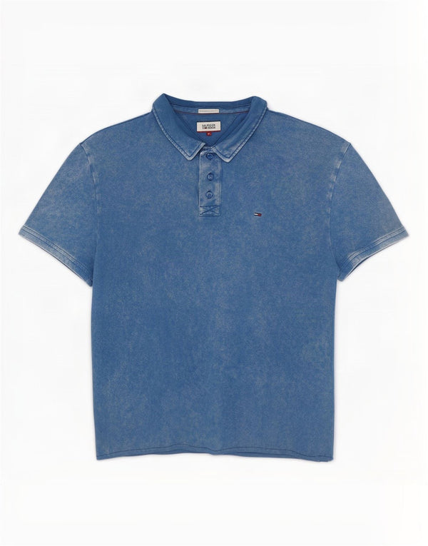 Tommy Hilfiger Herre Polo Shirt XL Blå