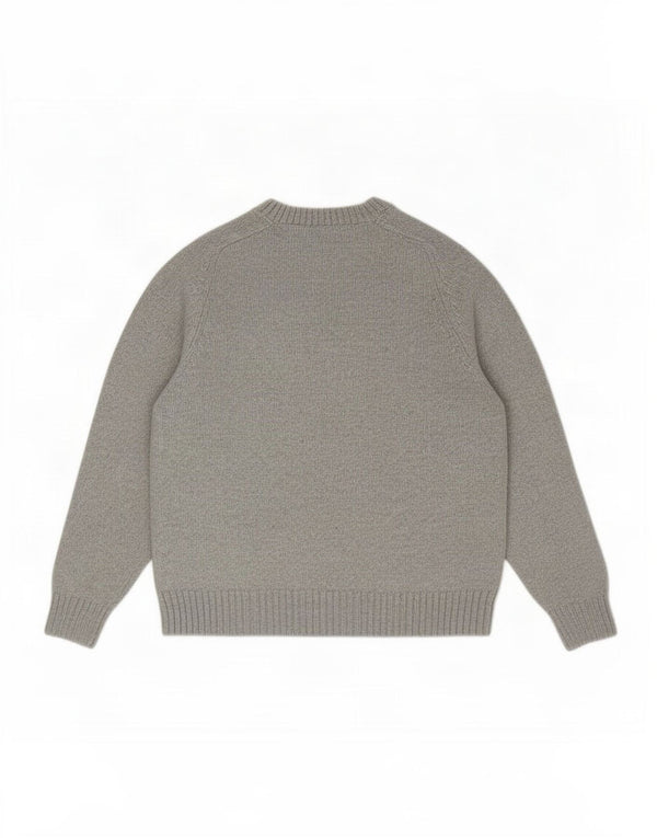 Zara Pige Boat Neck Jumper Sweater 13-14 År Grå Bomuld