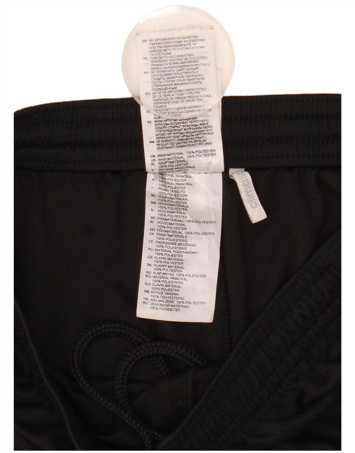 Adidas drenge Climalite grafiske sportsshorts 13-14 år sort polyester