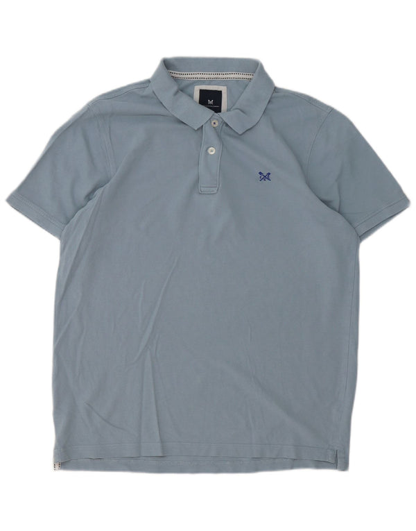 Crew Clothing Herre Polo Shirt XL Blå Bomuld