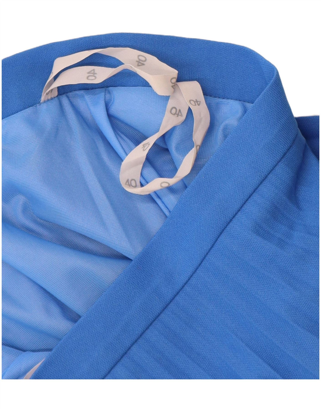 VINTAGE Plisseret nederdel til kvinder IT 40 Small W26 Blå