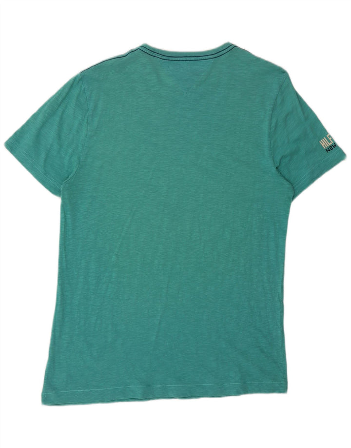 Tommy Hilfiger Herre grafisk T-shirt Top Medium Grøn