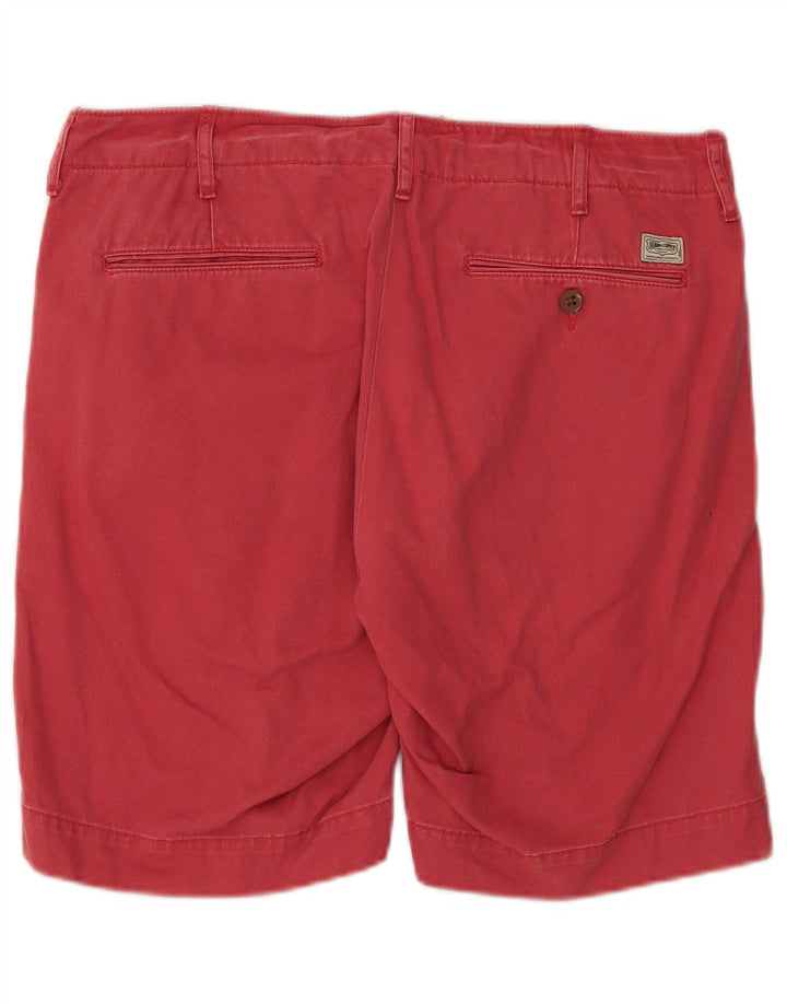 Ralph Lauren Herre Denizen Chino Shorts W32 Medium Rød Bomuld
