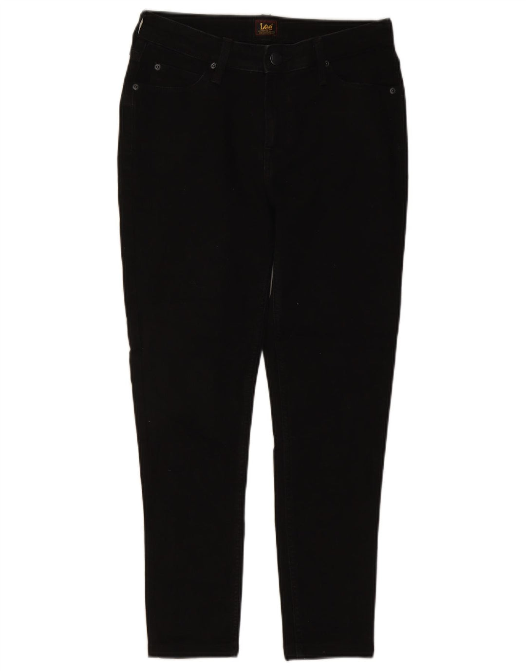 Lee Dame Marion Stretch Slim Jeans W29 L25 Sort Bomuld