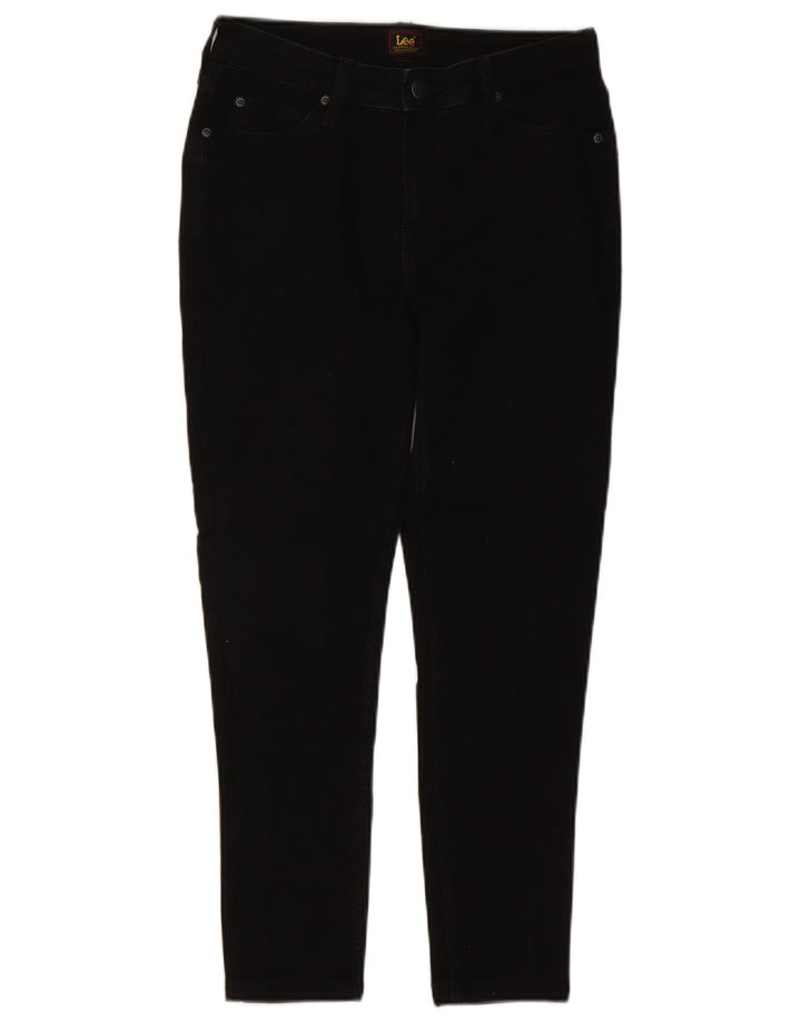 Lee Dame Marion Stretch Slim Jeans W29 L25 Sort Bomuld