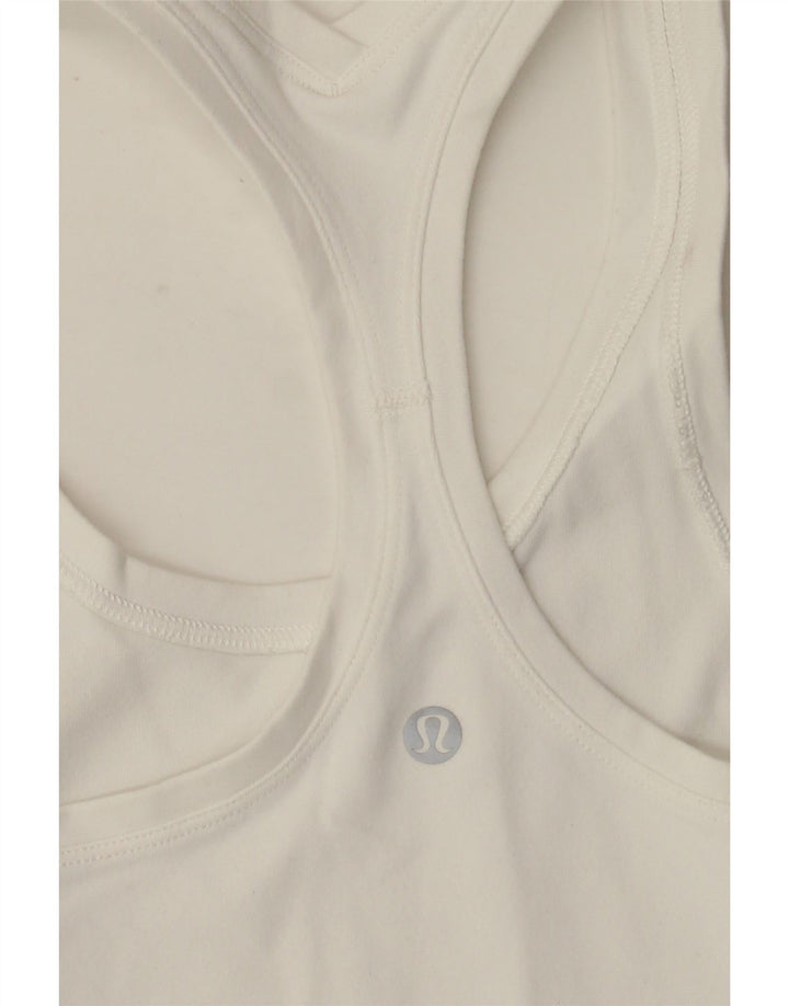 Lululemon Damevest Top UK 4 XS Hvid