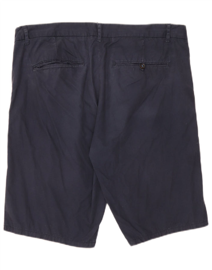 Jules Herre Chino Shorts W38 XL Marineblå Bomuld