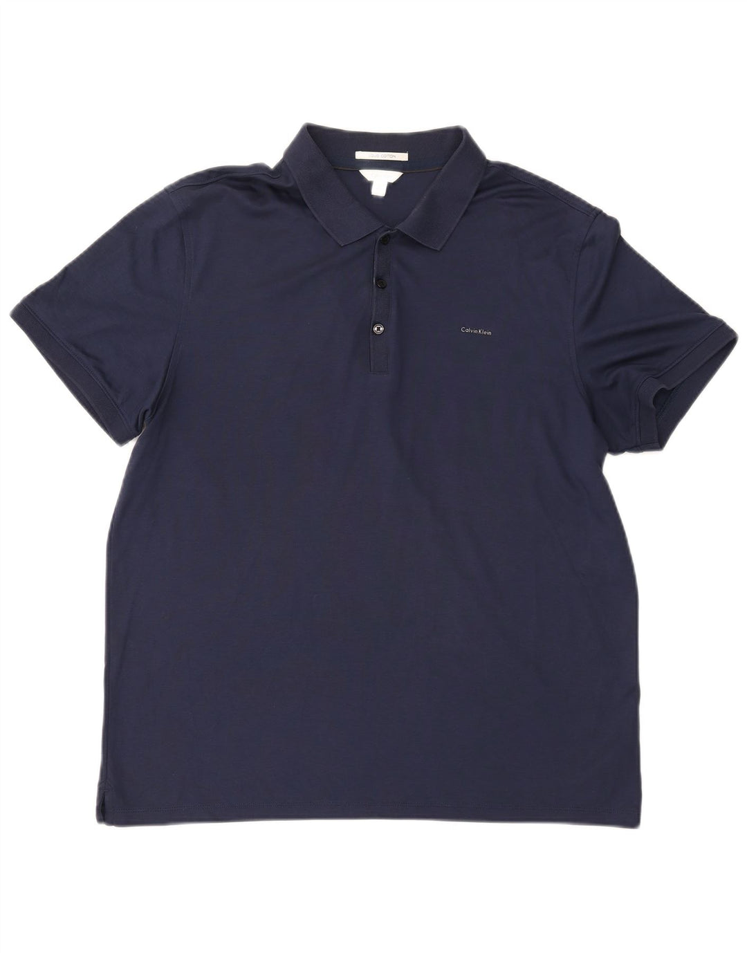 Calvin Klein herre poloshirt Stor marineblå bomuld