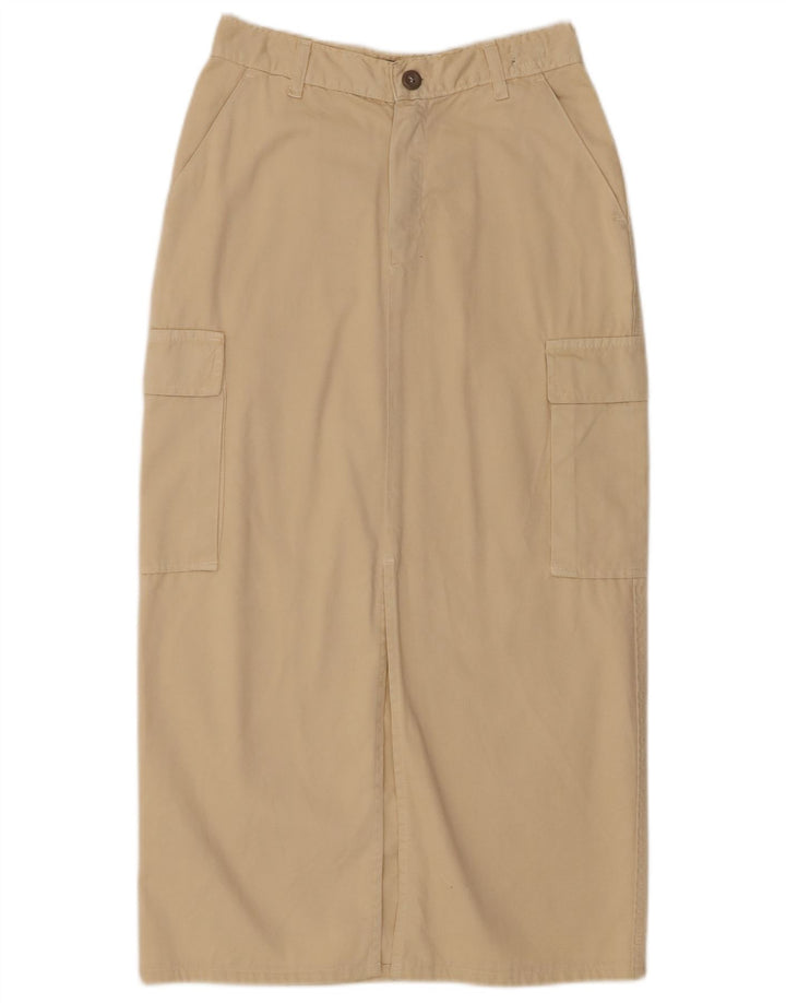 Roy Rogers Dame Maxi Cargo Nederdel W28 Medium Beige Bomuld