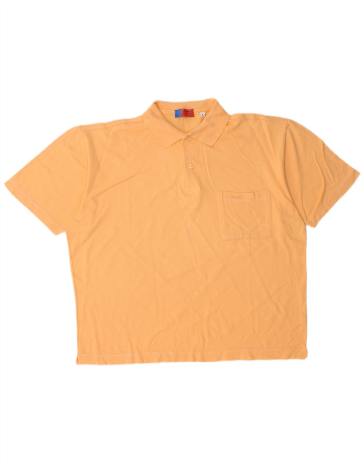 Ungaro herre polo skjorte stor orange bomuld