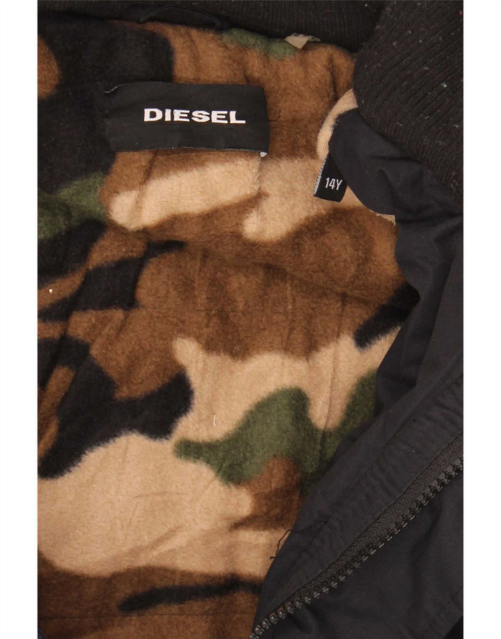 Diesel drenge vindjakke 13-14 år marineblå polyester