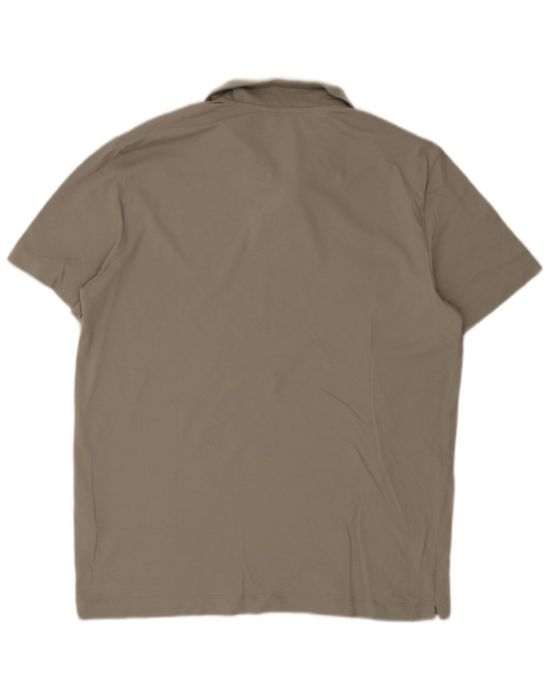 Massimo Dutti Herre Polo Shirt XL Khaki Bomuld