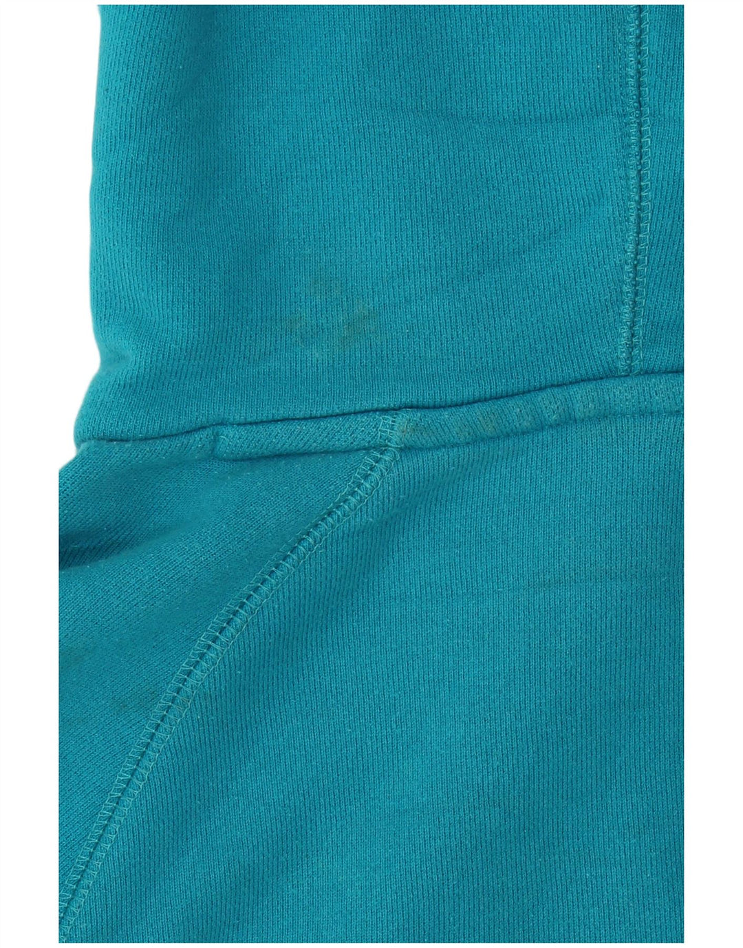 Nike Dame Hættetrøje UK 12 Medium Blue Bomuld