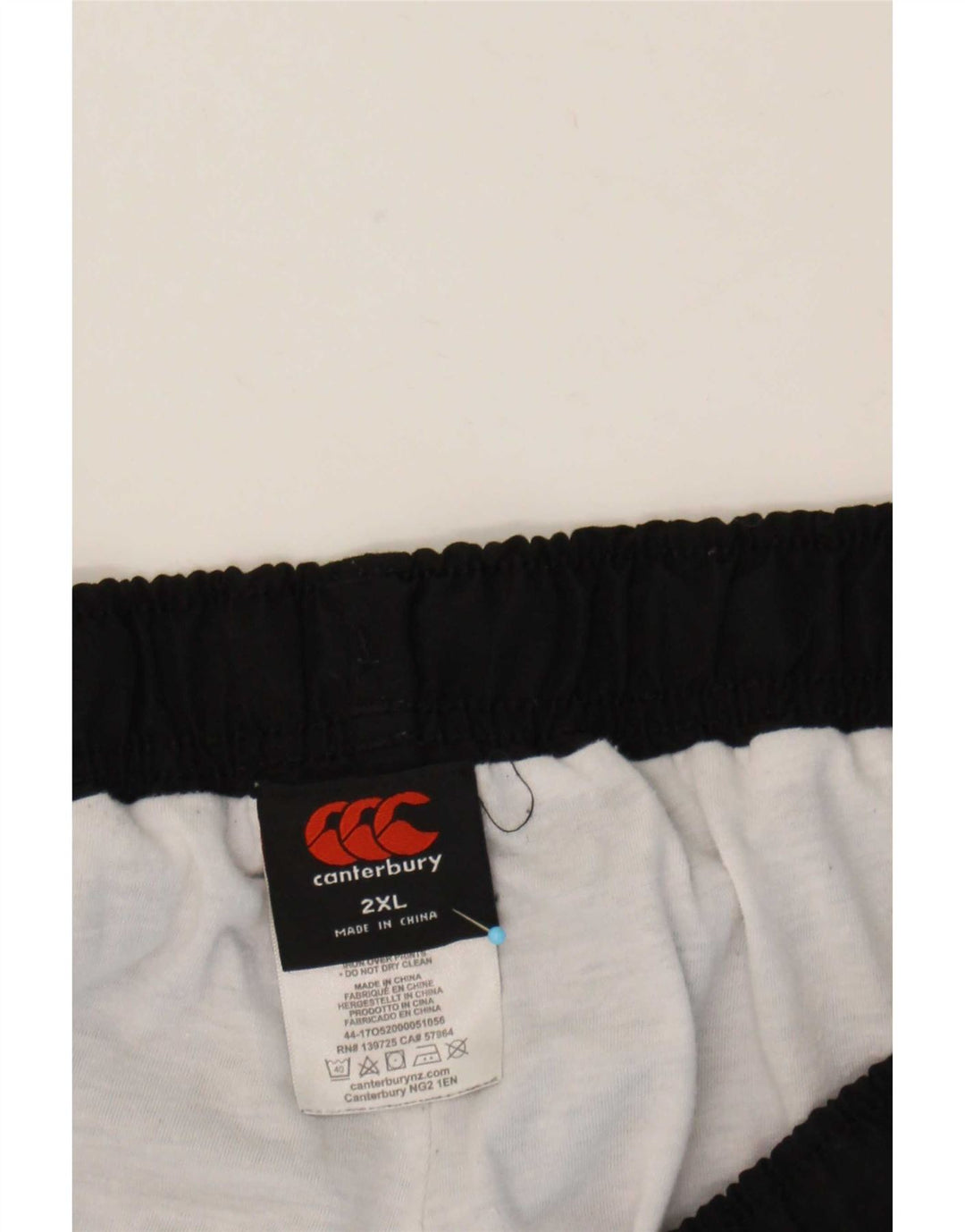 Canterbury Herre Grafisk Windbreaker Bukser 2XL Sort Polyester