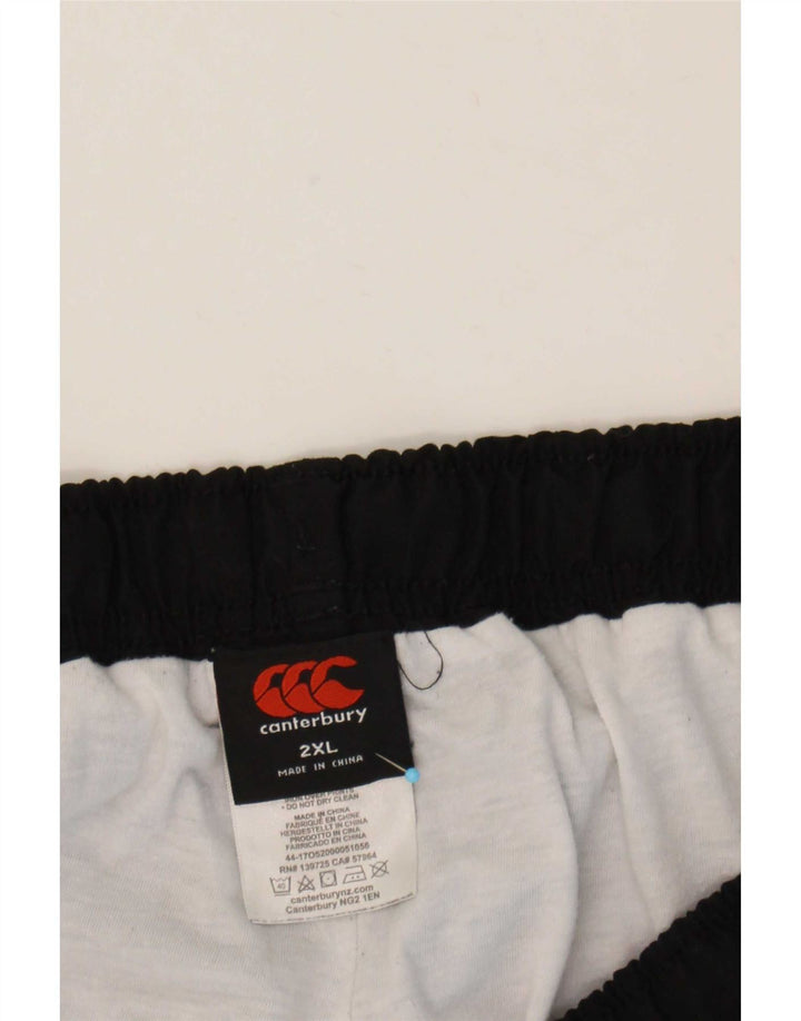 Canterbury Herre Grafisk Windbreaker Bukser 2XL Sort Polyester
